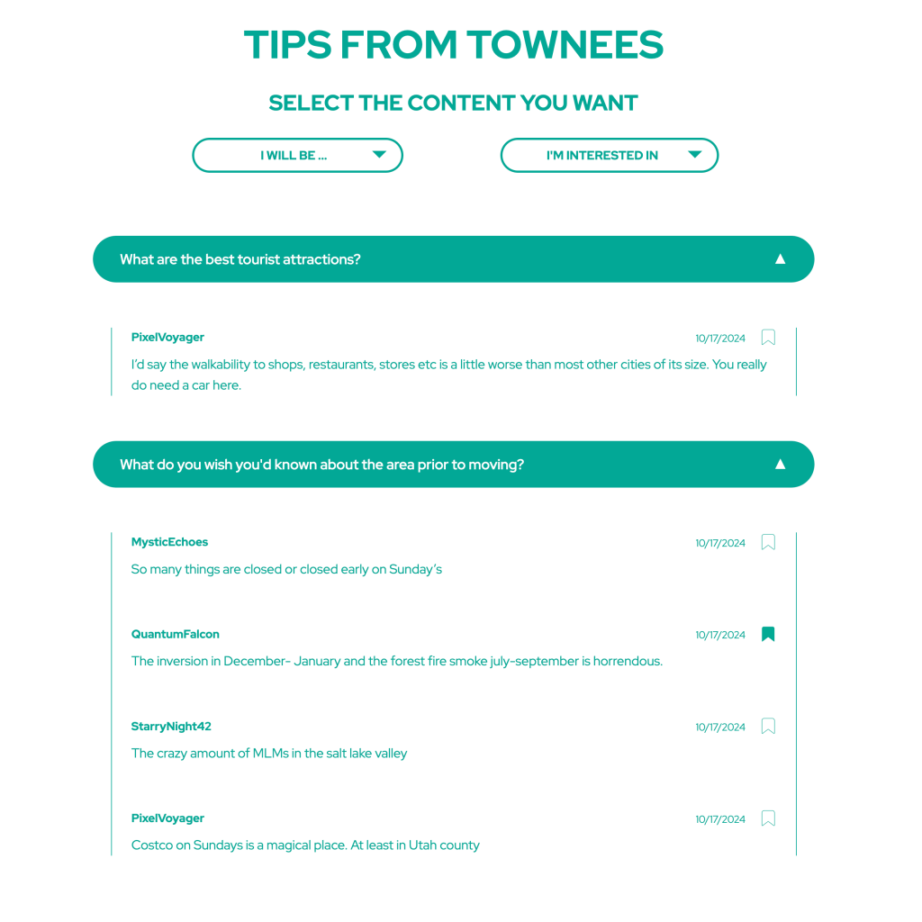 Find Neighborhood Insights with&nbsp;Townee